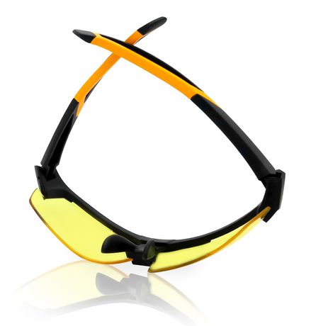 Очки защитные открытые «Дуэт» желтые с покрытием KN