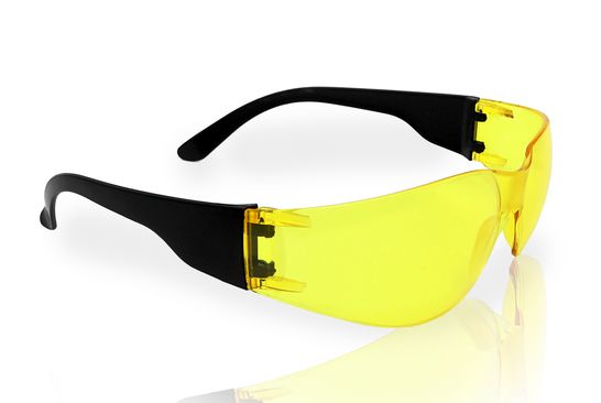 Очки защитные открытые «Классик ТИМ» жёлтые с покрытием KN